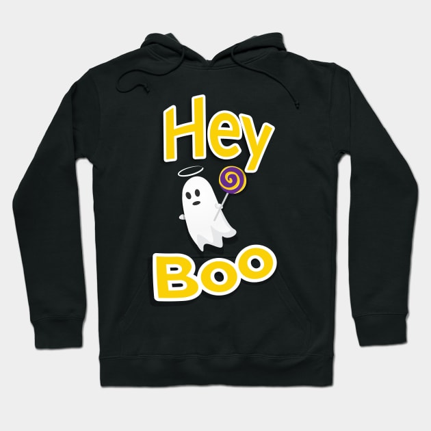 Spook Your Friends with Our Boo Ghost T-Shirt! Hoodie by YoussefAchraf